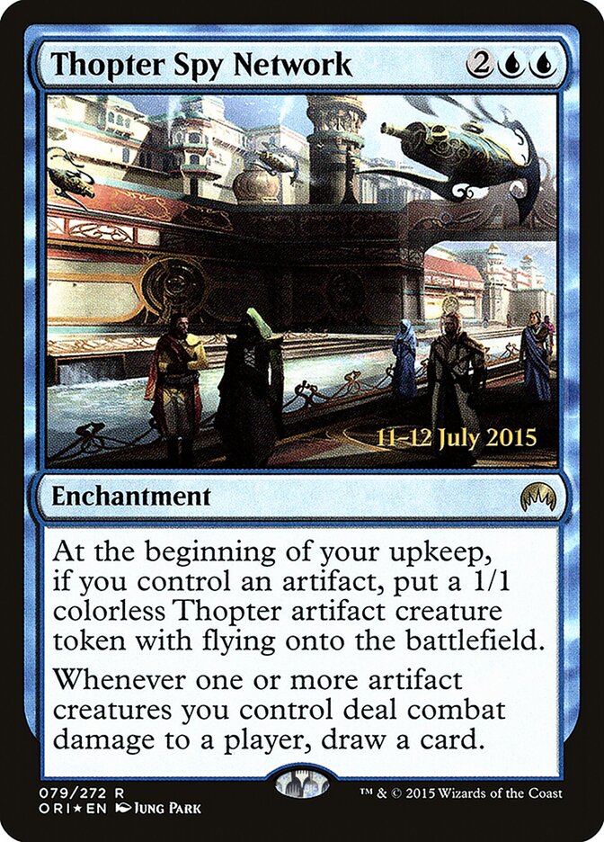 Rede de Espionagem de Tópteros / Thopter Spy Network - Magic: The Gathering - MoxLand