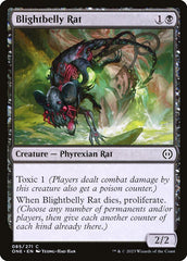Rato Barriga-de-praga / Blightbelly Rat - Magic: The Gathering - MoxLand