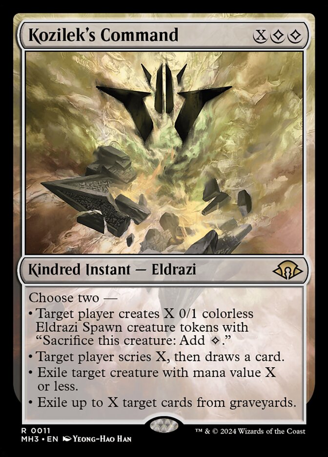 Comando de Kozilek / Kozilek's Command - Magic: The Gathering - MoxLand