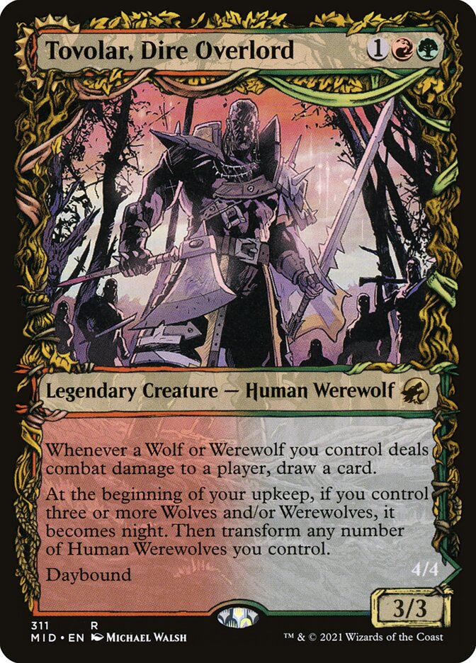 Tovolar, Soberano Medonho / Tovolar, Dire Overlord - Magic: The Gathering - MoxLand