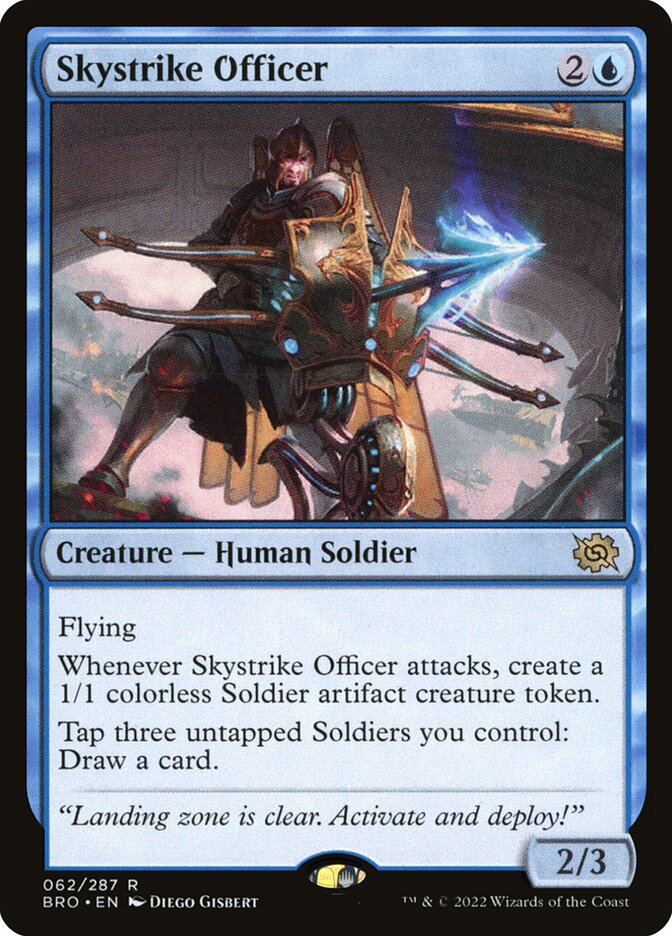 Oficial de Ataque Celeste / Skystrike Officer - Magic: The Gathering - MoxLand