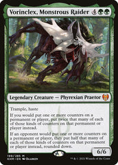 Vorinclex, Salteador Monstruoso / Vorinclex, Monstrous Raider - Magic: The Gathering - MoxLand
