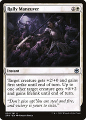 Manobra de Reagrupamento / Rally Maneuver - Magic: The Gathering - MoxLand