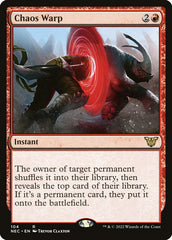 Distorção Caótica / Chaos Warp - Magic: The Gathering - MoxLand