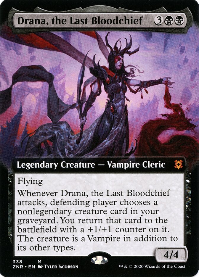 Drana, Última Grã-vampira / Drana, the Last Bloodchief - Magic: The Gathering - MoxLand