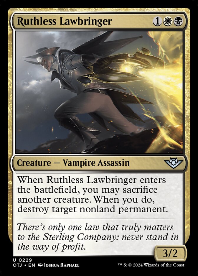 Legislador Impiedoso / Ruthless Lawbringer - Magic: The Gathering - MoxLand