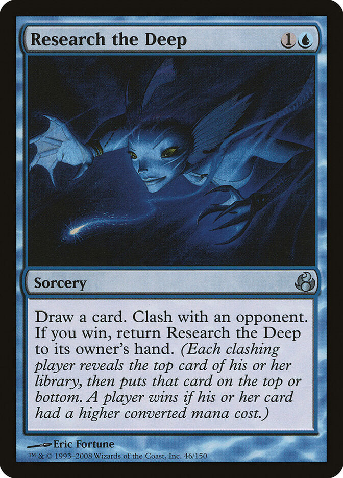 Pesquisar as Profundezas / Research the Deep - Magic: The Gathering - MoxLand