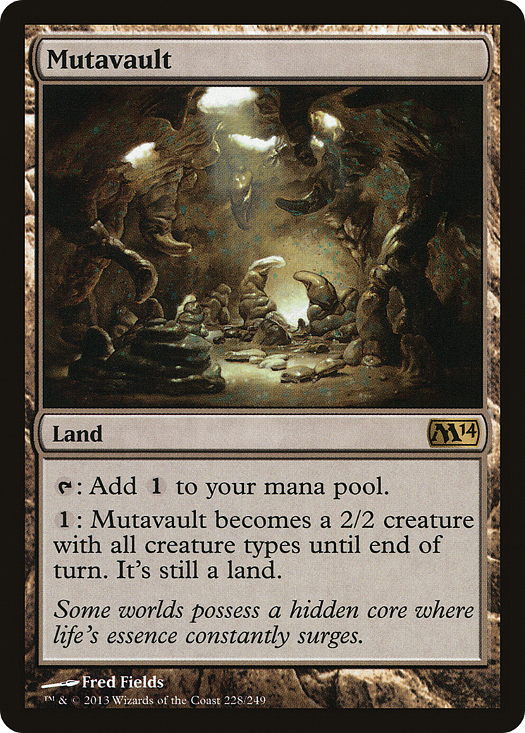 Caverna Mutável / Mutavault - Magic: The Gathering - MoxLand