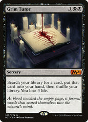 Tutor Sinistro / Grim Tutor - Magic: The Gathering - MoxLand