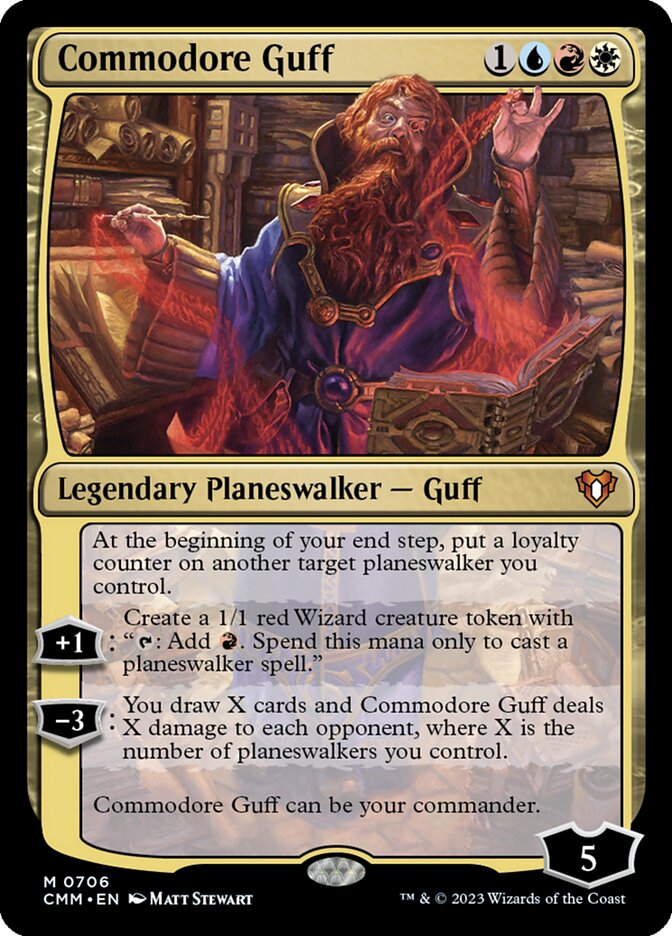 Commodore Guff - Magic: The Gathering - MoxLand