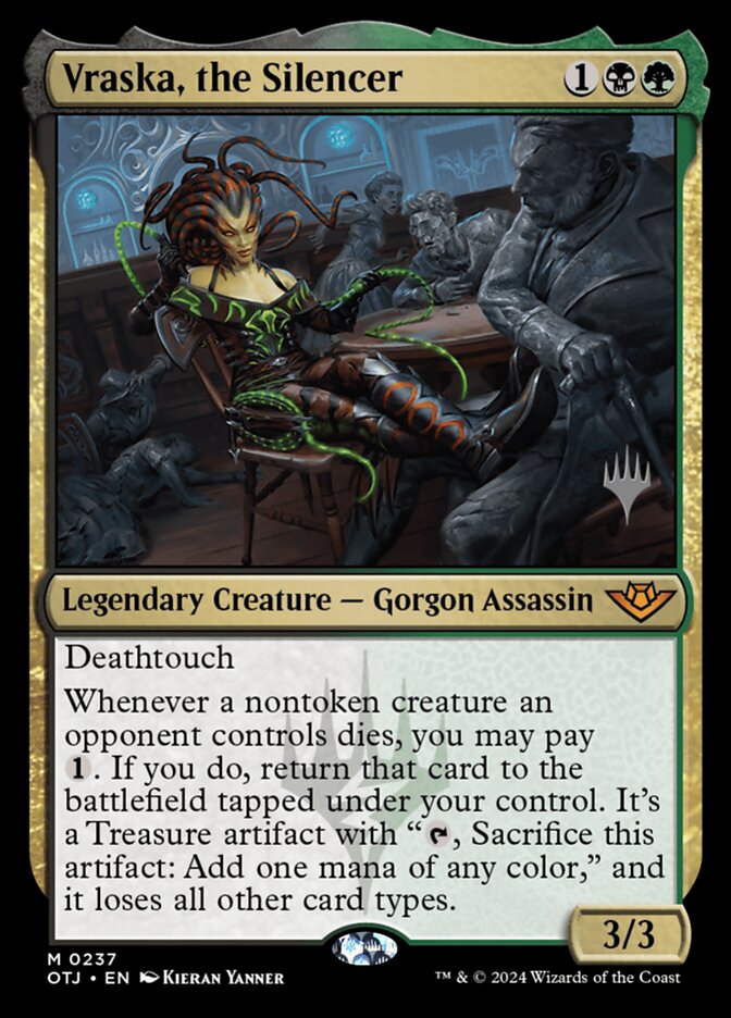Vraska, a Silenciadora / Vraska, the Silencer - Magic: The Gathering - MoxLand