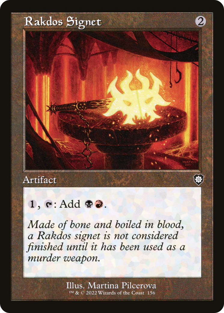 Sinete Rakdos / Rakdos Signet - Magic: The Gathering - MoxLand