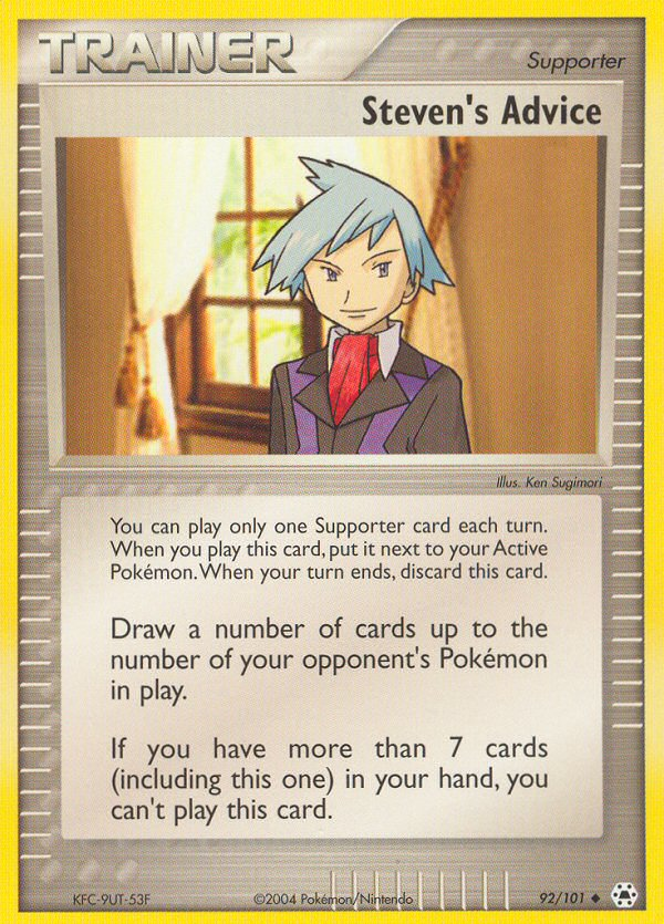 Steven's Advice - MoxLand - MoxLand