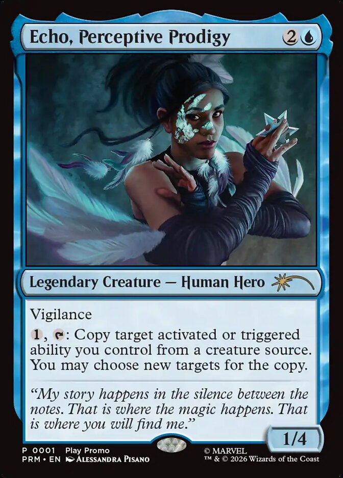 Echo, Perceptive Prodigy - Magic: The Gathering - MoxLand