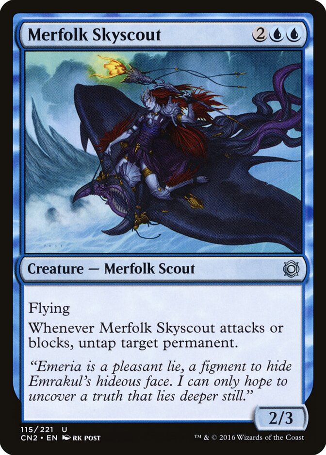 Batedor Celeste Tritão / Merfolk Skyscout - Magic: The Gathering - MoxLand