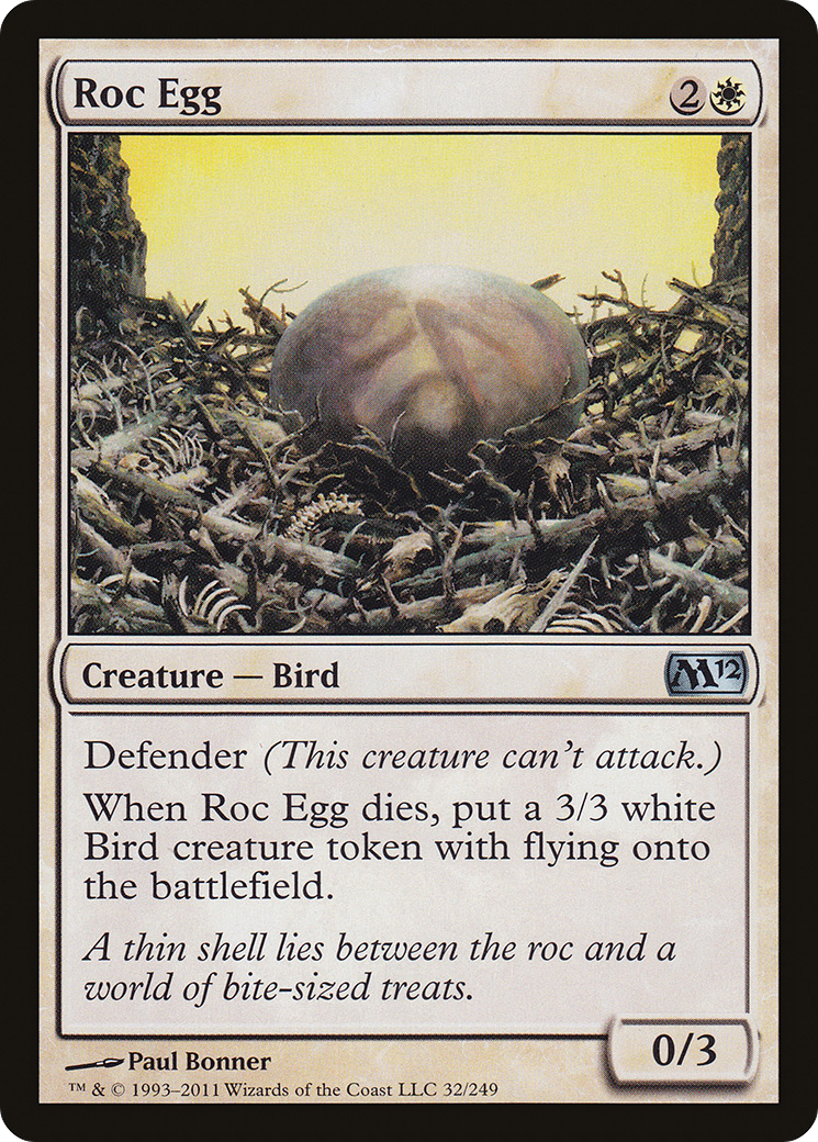 Ovo de Roc / Roc Egg - Magic: The Gathering - MoxLand