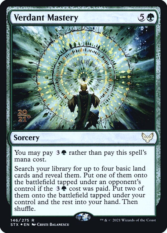 Maestria Verdejante / Verdant Mastery - Magic: The Gathering - MoxLand