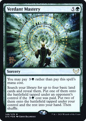 Maestria Verdejante / Verdant Mastery - Magic: The Gathering - MoxLand