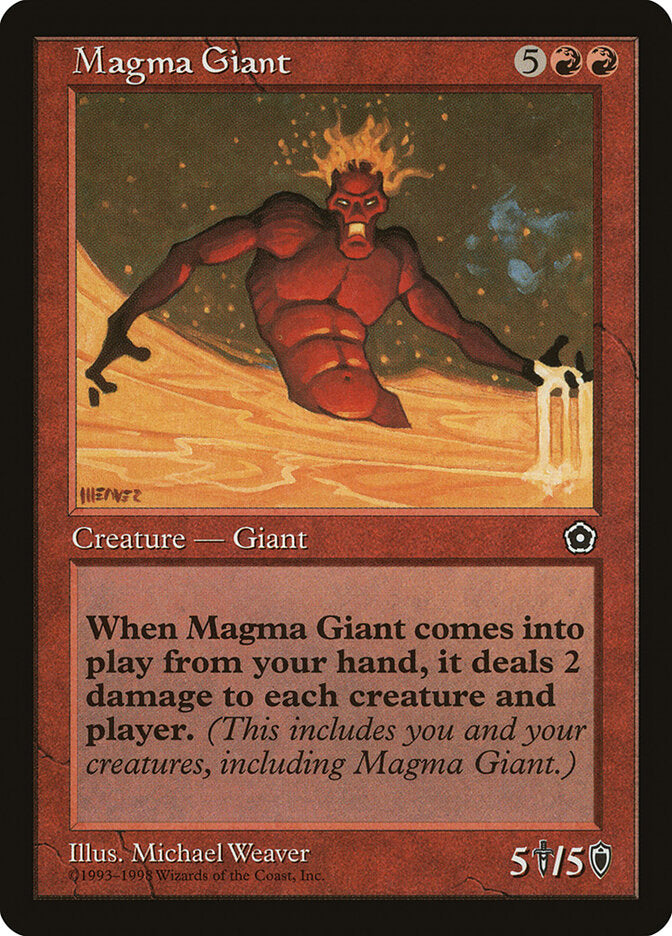 Gigante de Magma / Magma Giant - Magic: The Gathering - MoxLand