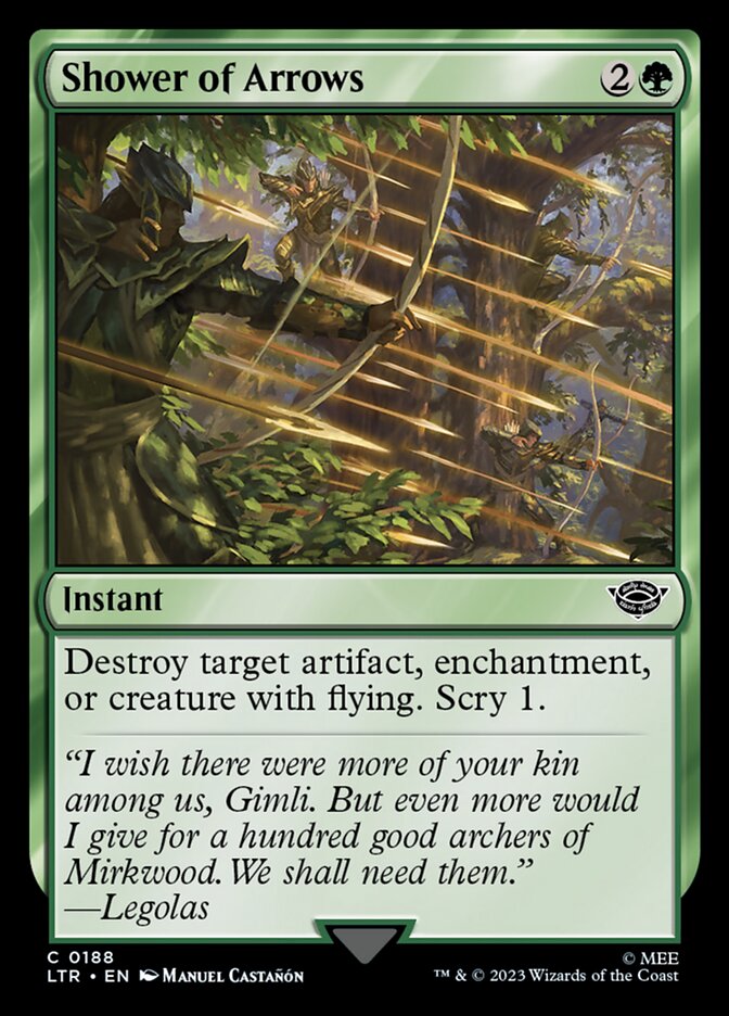 Chuva de Flechas / Shower of Arrows - Magic: The Gathering - MoxLand