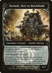 Korlash, Herdeiro da Espada Sombria / Korlash, Heir to Blackblade - Magic: The Gathering - MoxLand