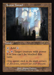 Túnel de Acesso / Access Tunnel - Magic: The Gathering - MoxLand