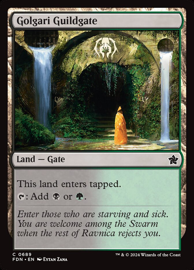 Portão da Guilda Golgari / Golgari Guildgate - Magic: The Gathering - MoxLand