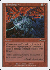 Relâmpago / Thunderbolt - Magic: The Gathering - MoxLand