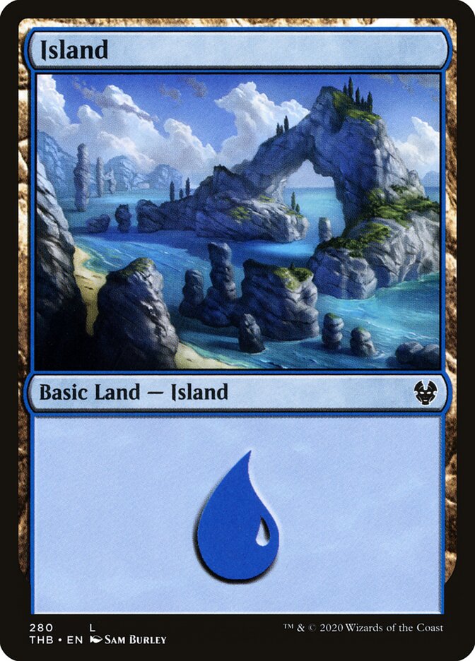 Ilha / Island - Magic: The Gathering - MoxLand