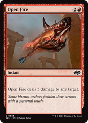 Abrir Fogo / Open Fire - Magic: The Gathering - MoxLand