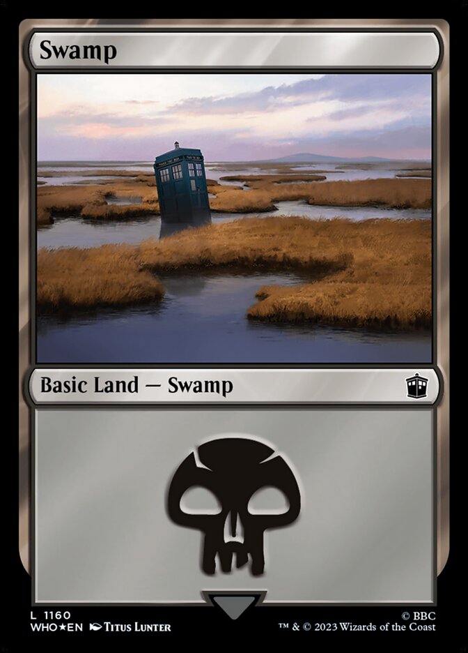 Pântano / Swamp - Magic: The Gathering - MoxLand