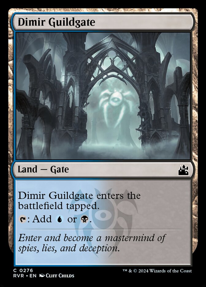 Portão da Guilda Dimir / Dimir Guildgate - Magic: The Gathering - MoxLand