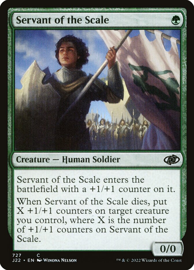 Servo da Escama / Servant of the Scale - Magic: The Gathering - MoxLand