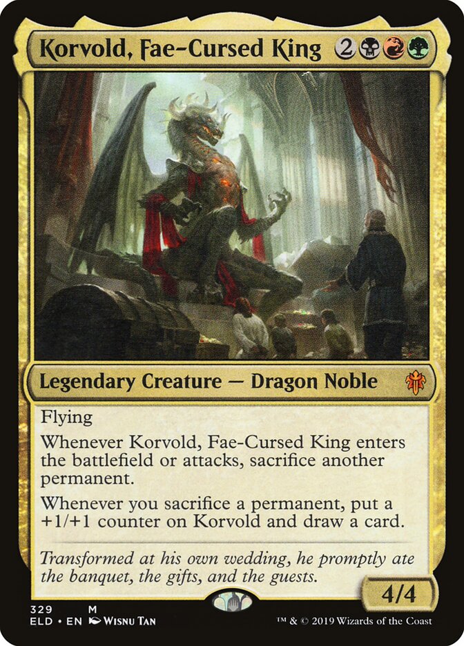 Korvold, Rei Maldito pelas Fadinas / Korvold, Fae-Cursed King - Magic: The Gathering - MoxLand