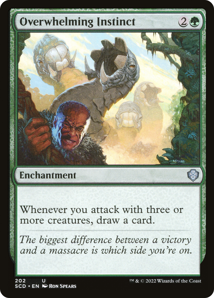 Instinto Avassalador / Overwhelming Instinct - Magic: The Gathering - MoxLand