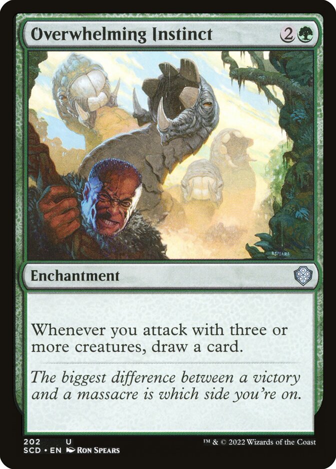 Instinto Avassalador / Overwhelming Instinct - Magic: The Gathering - MoxLand