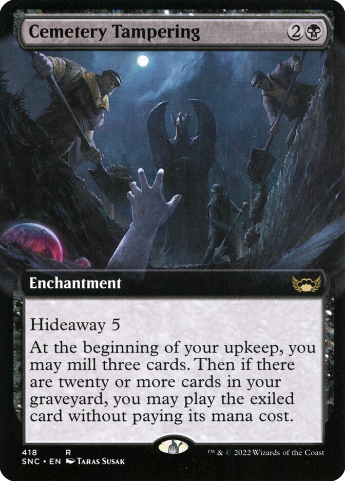 Manipulação no Cemitério / Cemetery Tampering - Magic: The Gathering - MoxLand