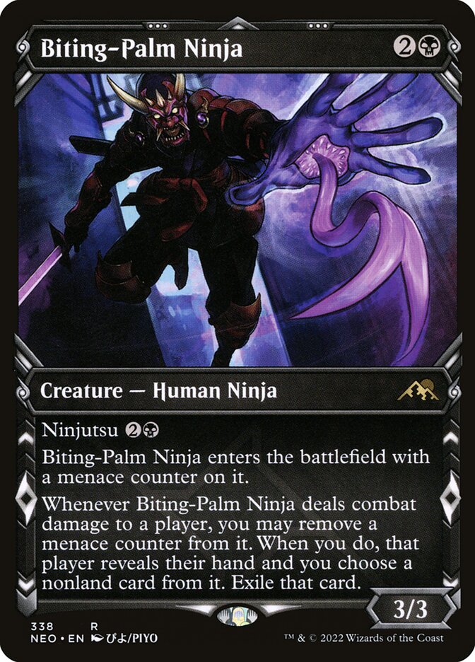 Ninja da Palma Mordedora / Biting-Palm Ninja - Magic: The Gathering - MoxLand