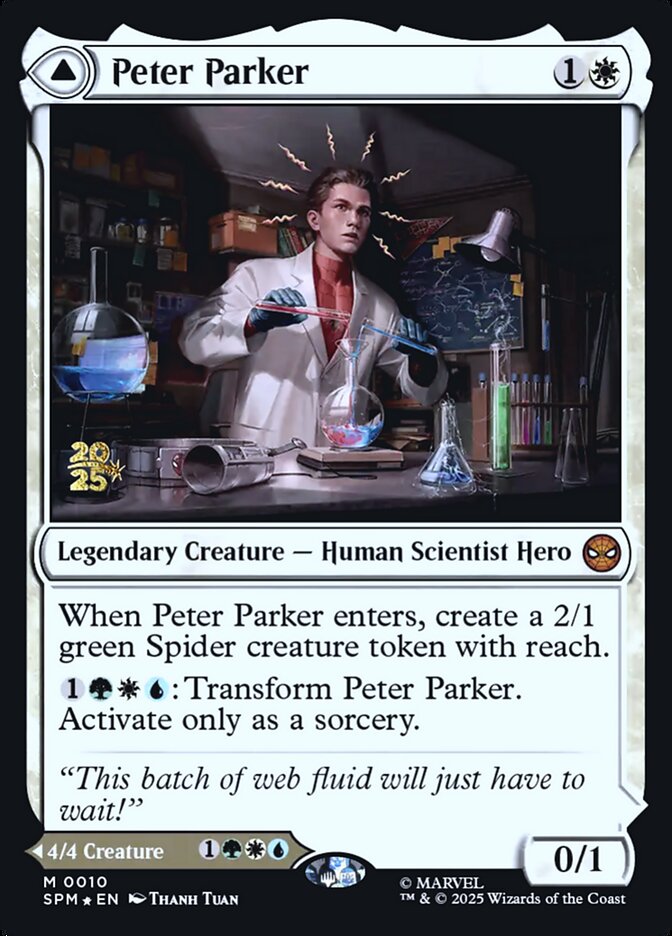 Peter Parker - Magic: The Gathering - MoxLand