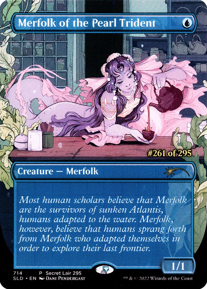 Tritões do Tridente Perolado / Merfolk of the Pearl Trident - Magic: The Gathering - MoxLand