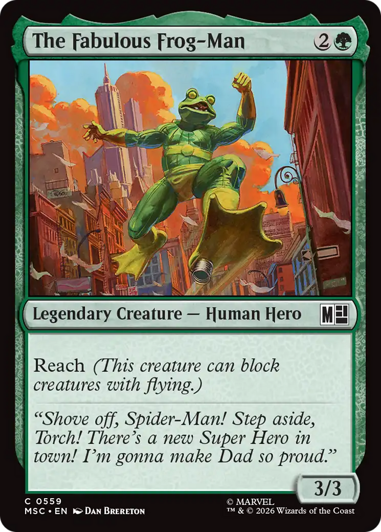 The Fabulous Frog-Man - Magic: The Gathering - MoxLand