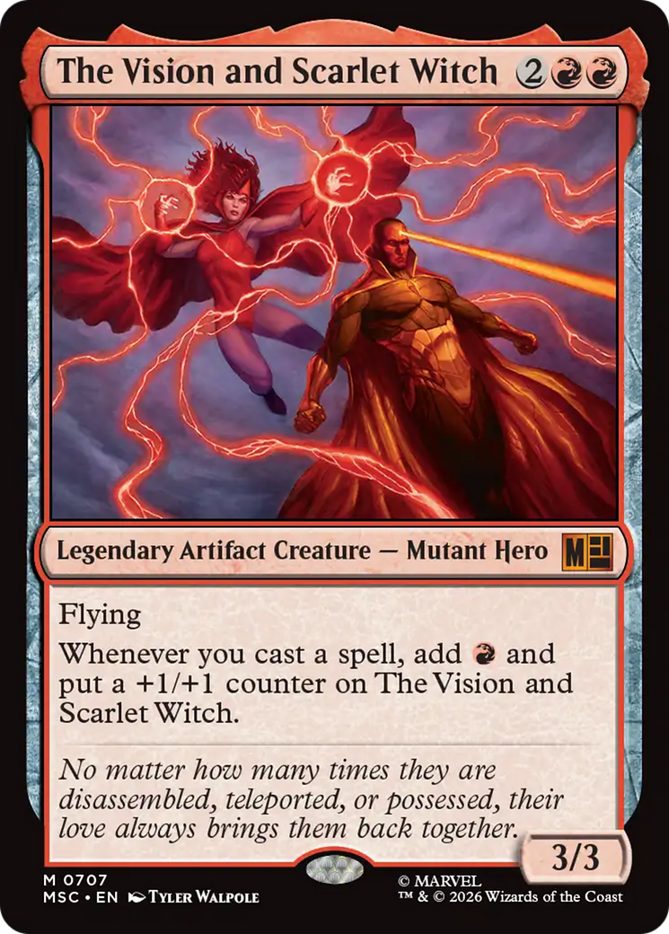 The Vision and Scarlet Witch - Magic: The Gathering - MoxLand