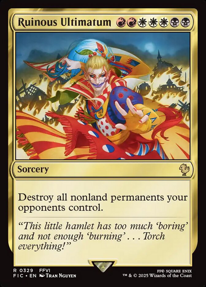 Ultimato Ruinoso / Ruinous Ultimatum - Magic: The Gathering - MoxLand