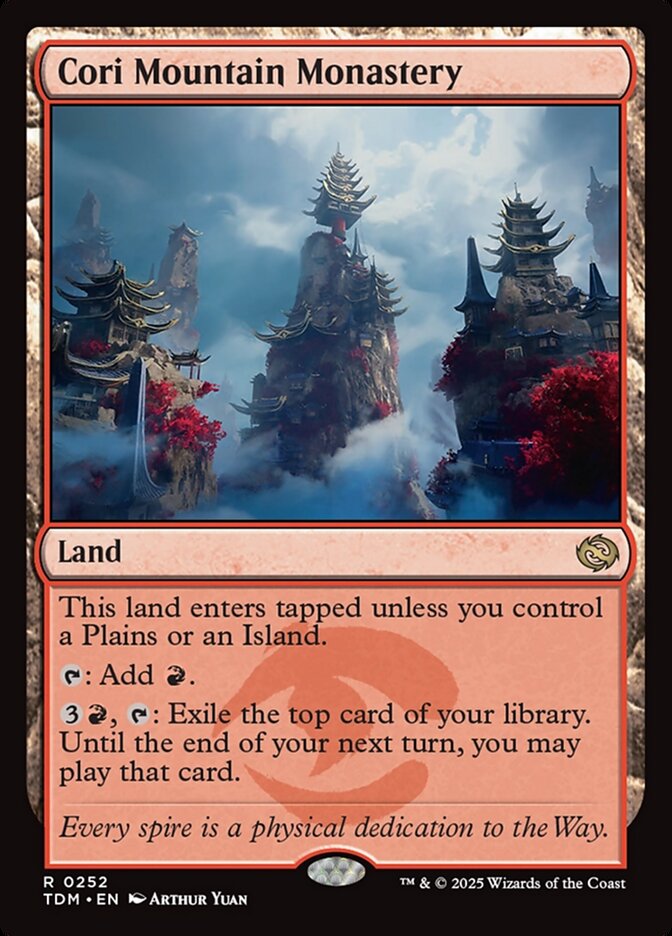 Monastério da Montanha de Cori / Cori Mountain Monastery - Magic: The Gathering - MoxLand