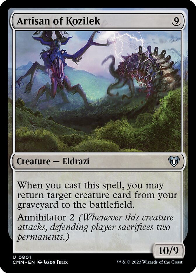Artesão de Kozilek / Artisan of Kozilek - Magic: The Gathering - MoxLand