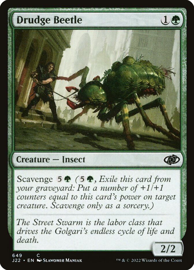 Besouro Servil / Drudge Beetle - Magic: The Gathering - MoxLand
