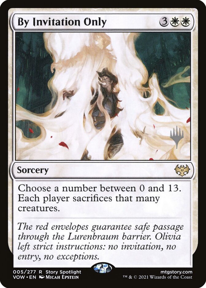 Só para Convidados / By Invitation Only - Magic: The Gathering - MoxLand