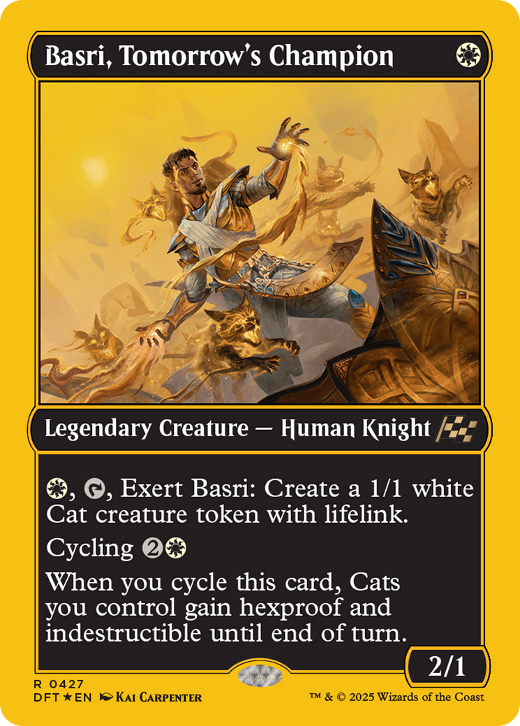 Basri, Campeão do Amanhã / Basri, Tomorrow's Champion - Magic: The Gathering - MoxLand