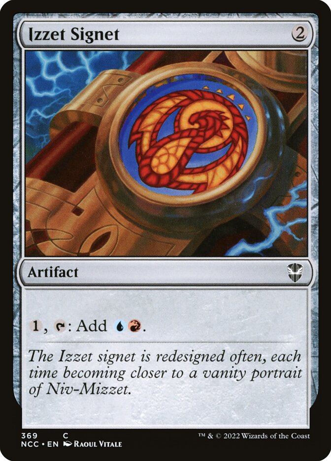 Sinete Izzet / Izzet Signet - Magic: The Gathering - MoxLand