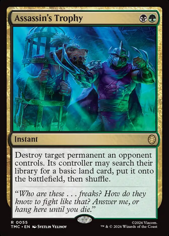 Troféu do Assassino / Assassin's Trophy - Magic: The Gathering - MoxLand